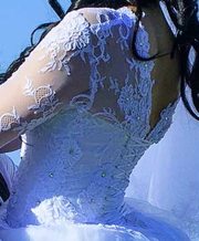 красивое свадебное платье б/у