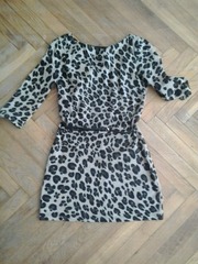 Леопардовое платье инсити