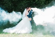  Воздушное свадебное платье 