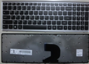 Клавиатура для ноутбука Lenovo Z500 с рамкой Black RU