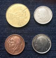 Бельгия монеты старые